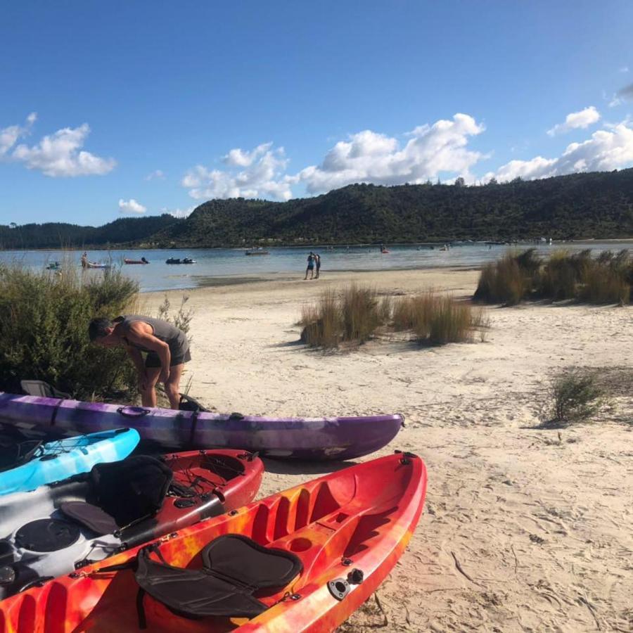 Kai Iwi Lakes Resort Kaihu Bagian luar foto